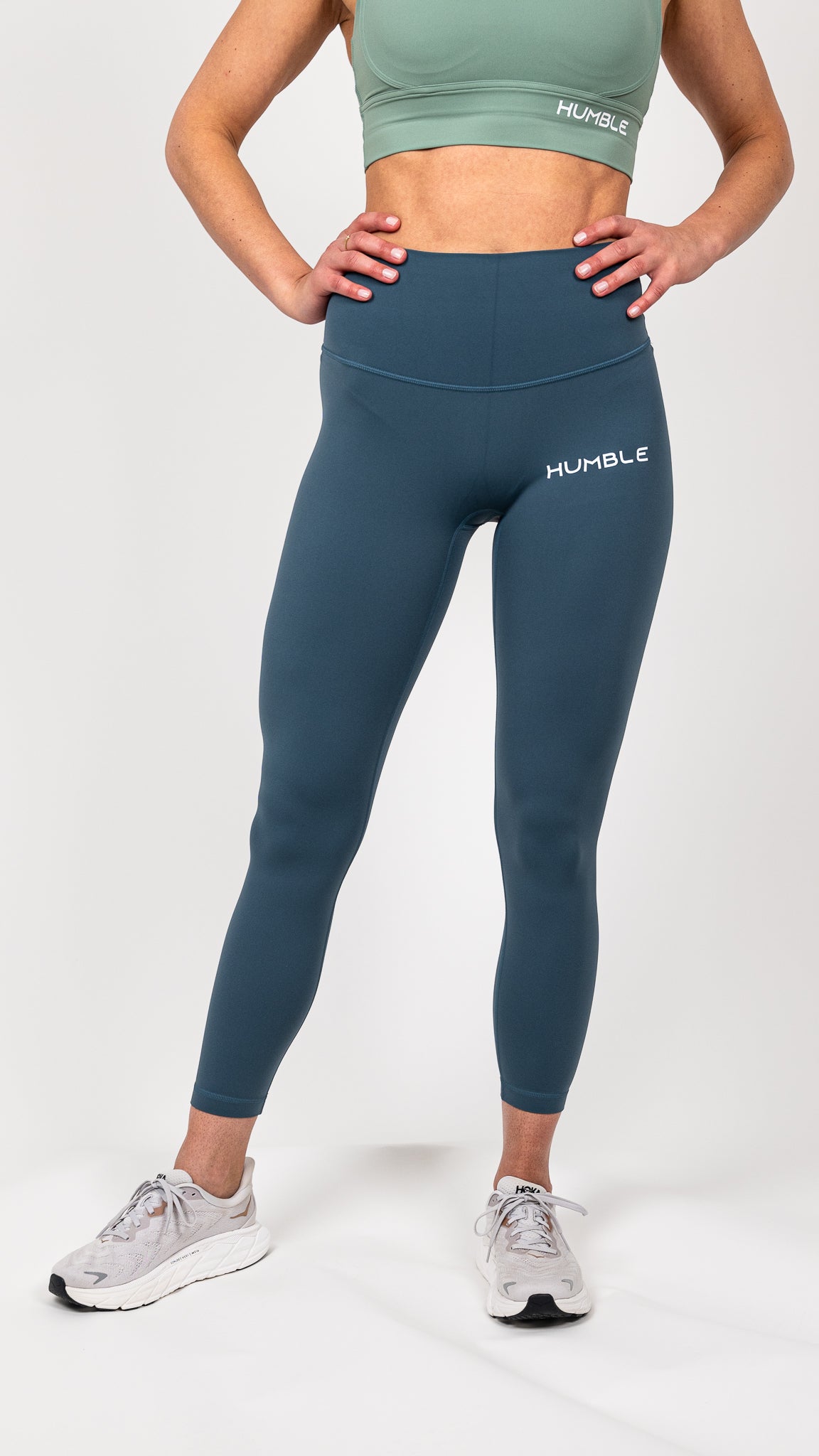 Ambitious Tights Teal för högintensiva träningspass