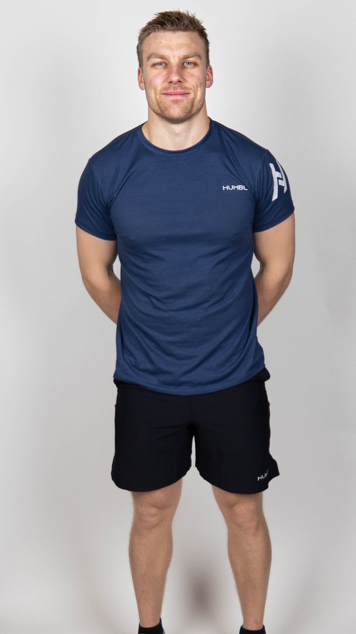 Navy t-shirt för herr