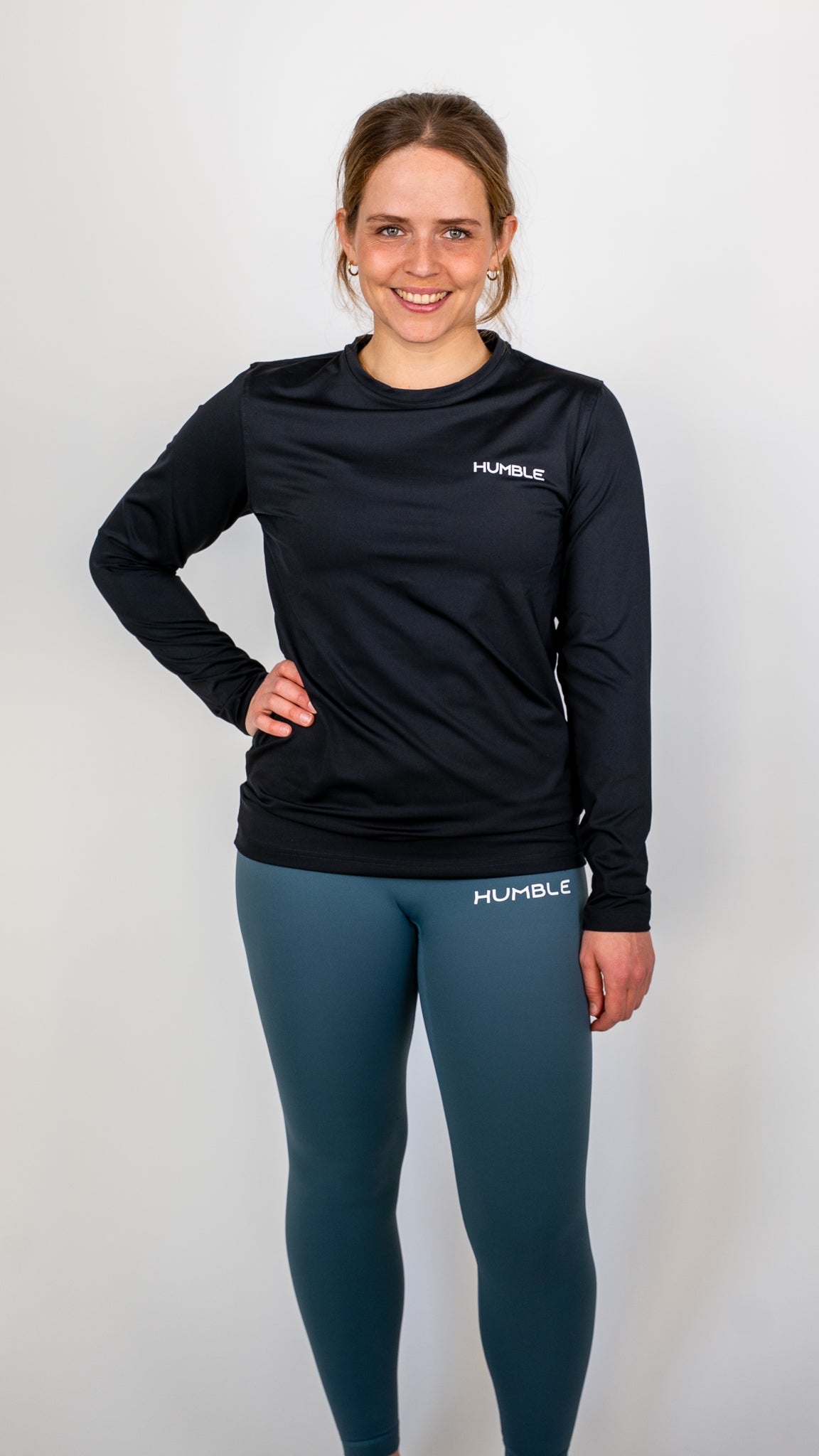 Svart träningströja för dam